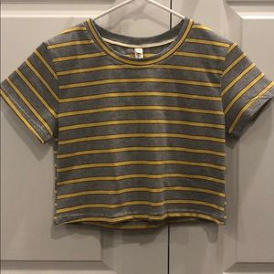 Short Sleeve Crop Top